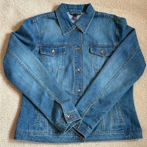 Medium-wash Denim Jacket - sz 12
